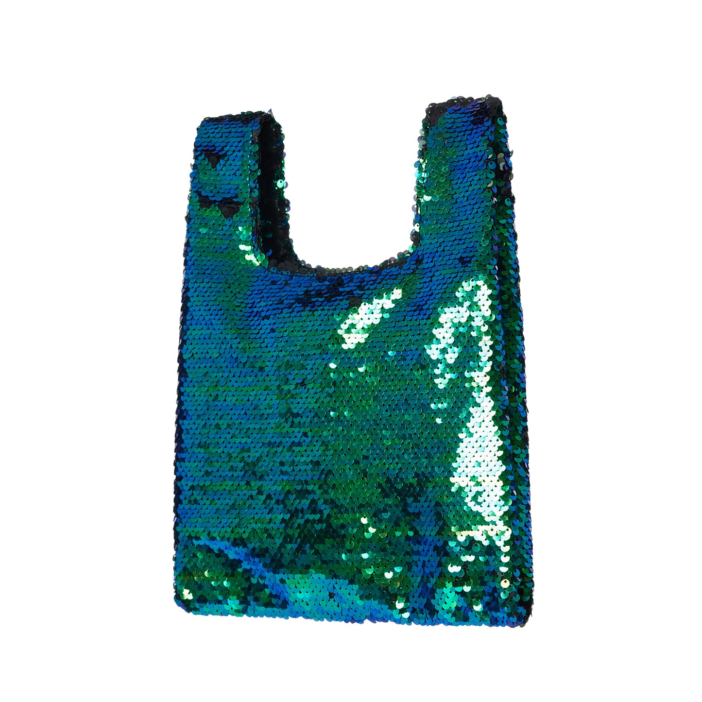 Jade in Blue/ Green Sequin