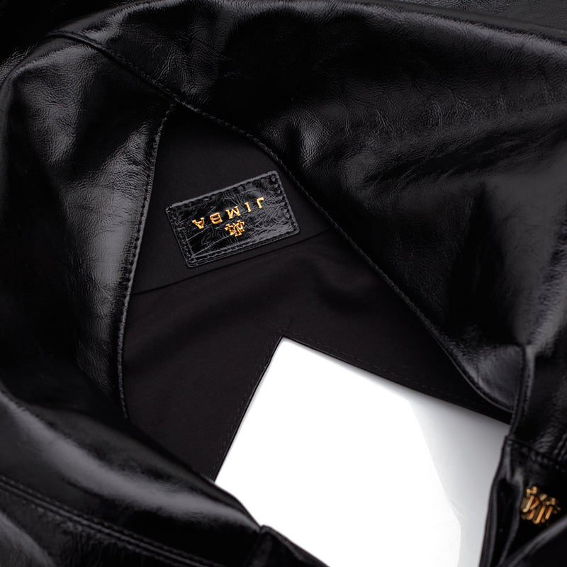 Mini Ritz in Black Patent Leather