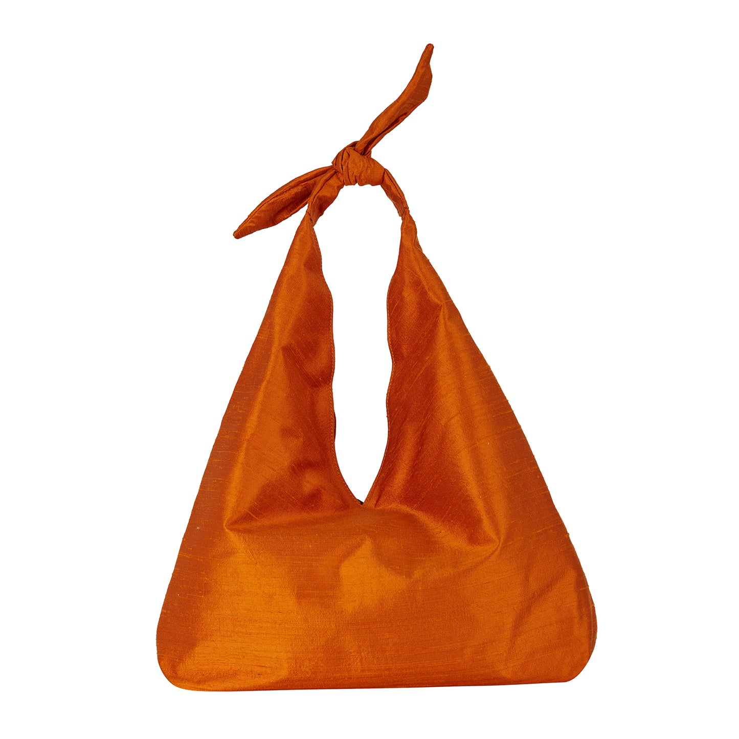 Maxi Ritz in Sunrise Orange Silk